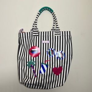 Henri Bendel beach tote bag